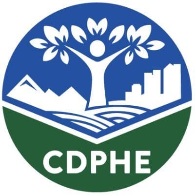 Colorado Department of Health and Environment Logo