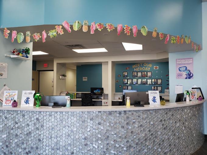Dental office front desk